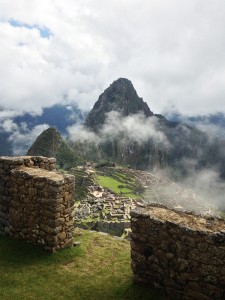 Machu Picchu nublada também é linda!