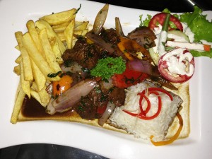 Lomo Saltado.