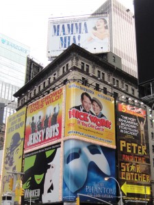 Cartazes da Broadway