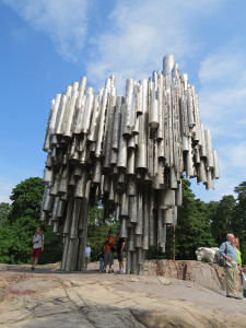 Helsinki: Monumento a Sibelius