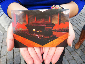 Cartão postal do Mausoléu de Lenin