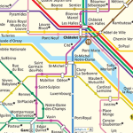 App: Mapa do Metrô de Paris