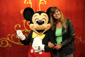 Mickey Mouse no Magic Kingdom.