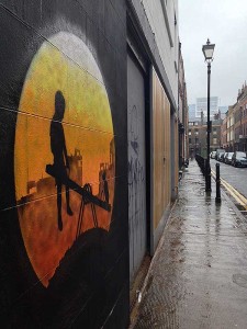 Grafitagem no Leste de Londres