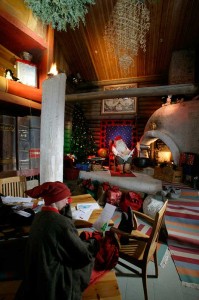 Casa do Papai Noel na Finlândia