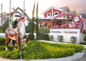 Casa do Papai Noel em Penedo (Brasil)