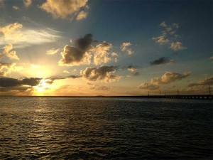 Pôr do Sol nas Ilhas Keys