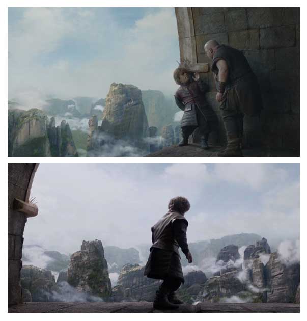 Meteora foi a inspiração para o Reino de Eyrie