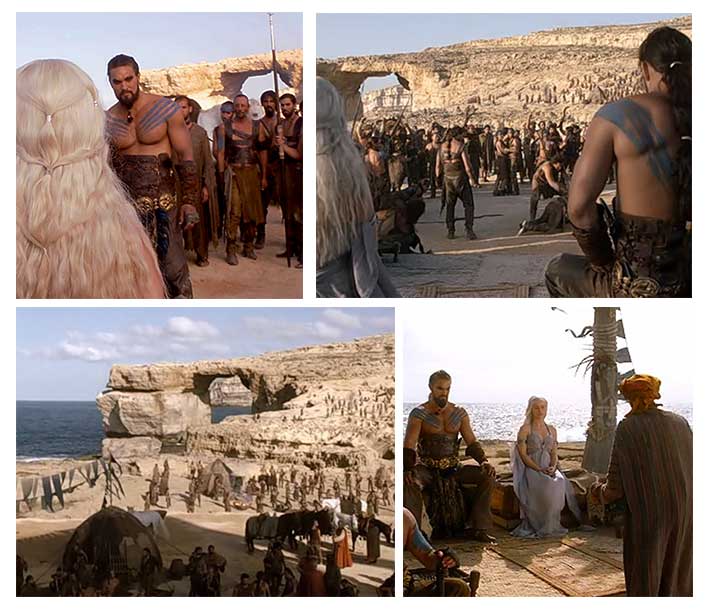 Festa de arromba dos Dothraki só acontece em Malta