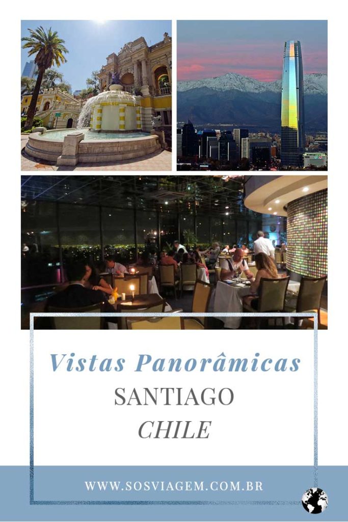 Mirantes em Santiago, Chile