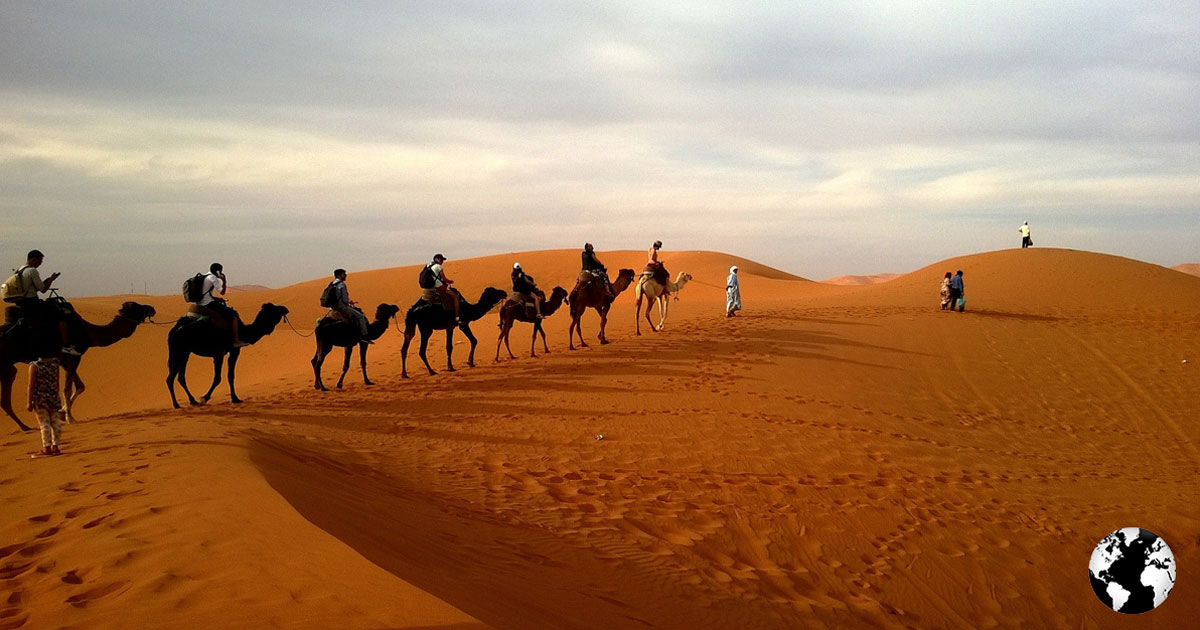 Marrocos é um dos destinos africanos mais visitados por turistas no mundo.