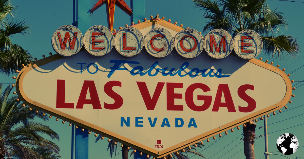 No estado de Nevada, cercado pelo deserto de Mojave, está localizado o maior parque de diversões do mundo: Las Vegas!