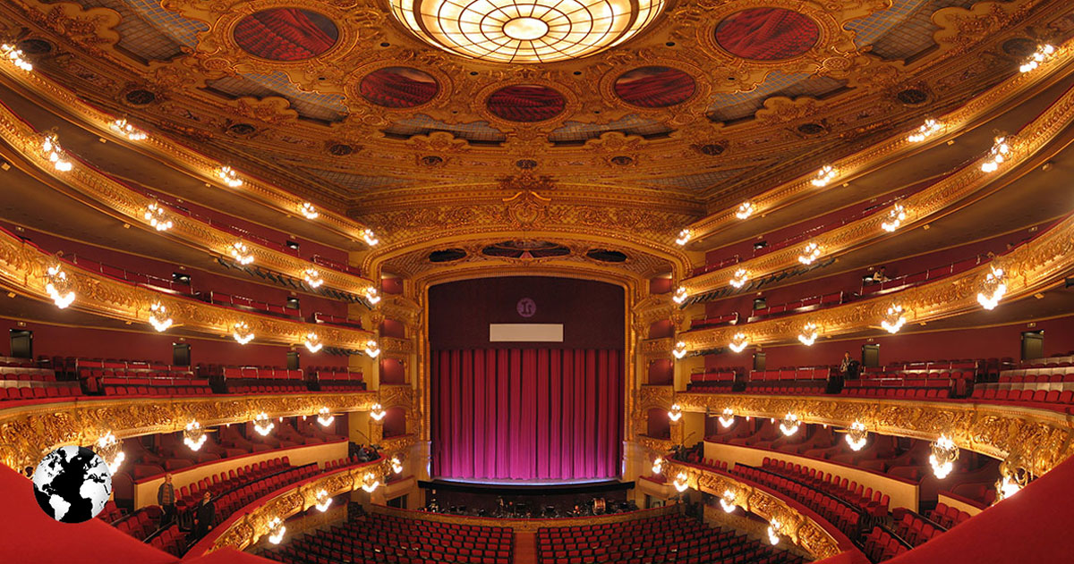 Gran Teatre del Liceu, Barcelona, Espanha.