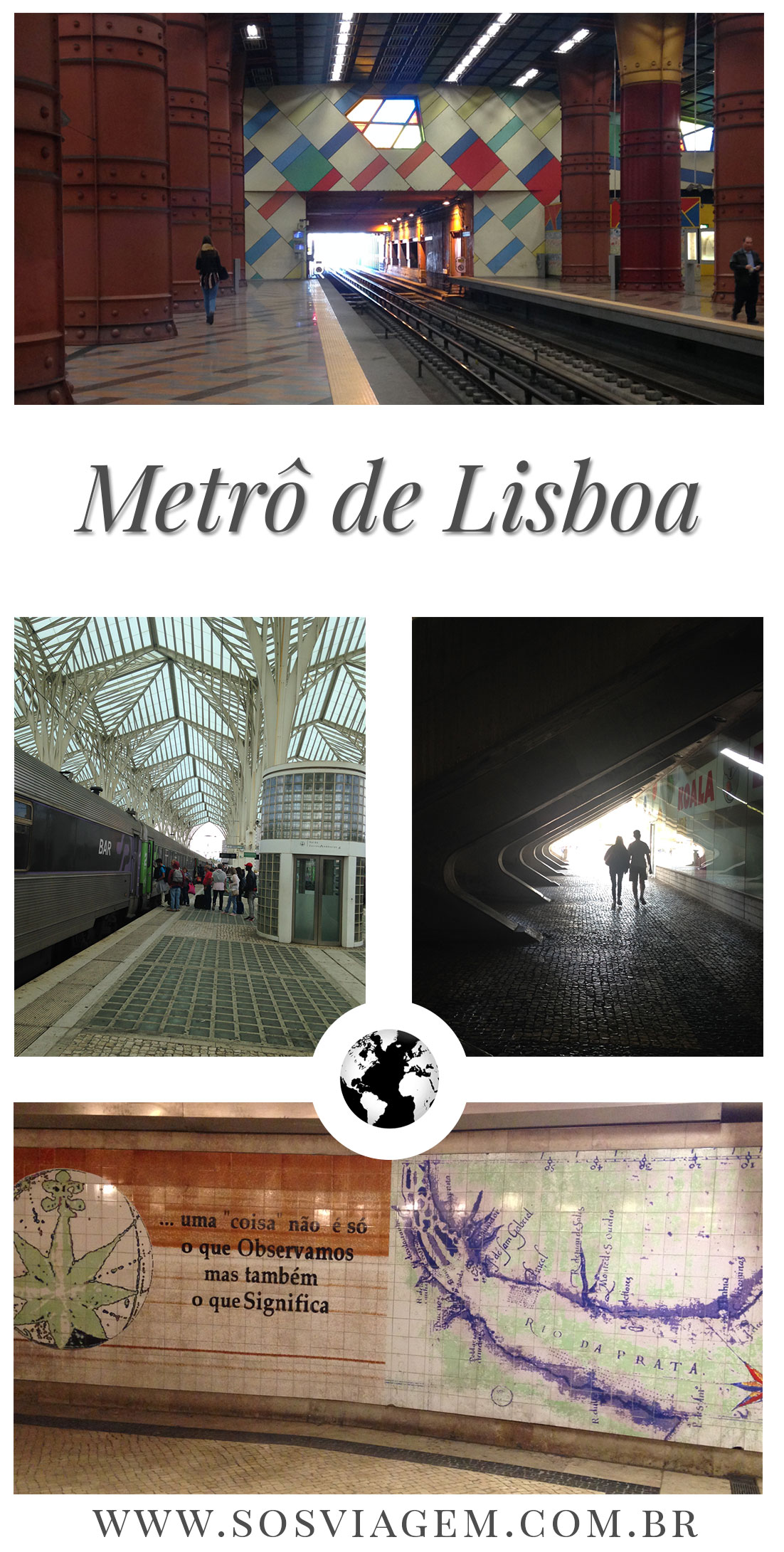 Metrô de Lisboa.