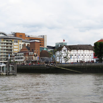 Passeio de barco no Thames: Shakespeare's Globe