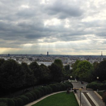 Vista do Parc du Belleville