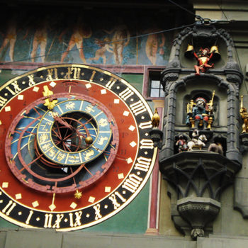 Detalhe do relógio astrológico