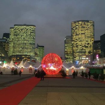 Mercado de Natal em La Defense